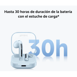 XIAOMI REDMI BUDS 6 ACTIVE ⋆ Auriculares inalámbricos Bluetooth 5.4 ⋆ Sonido de alta calidad ⋆ Color blanco ⋆ Control táctil
