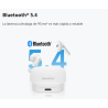 XIAOMI REDMI BUDS 6 ACTIVE ⋆ Auriculares inalámbricos Bluetooth 5.4 ⋆ Sonido de alta calidad ⋆ Color blanco ⋆ Control táctil