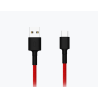 XIAOMI Cable Mi Braided USB USB-C 100 cm rojo ⋆ Carga rápida y datos ⋆ Resistente y flexible ⋆ ENVÍO DESDE ESPAÑA