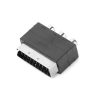 Adaptador Euroconector SCART macho a 3RCA AV ⋆ Audio y vídeo compuesto ⋆ Para PS4, Wii, DVD, VCR ⋆ ENVÍO DESDE ESPAÑA