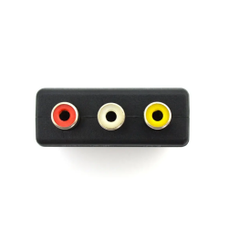 Adaptador Euroconector SCART macho a 3RCA AV ⋆ Audio y vídeo compuesto ⋆ Para PS4, Wii, DVD, VCR ⋆ ENVÍO DESDE ESPAÑA