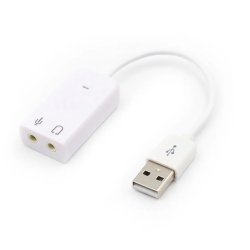 Tarjeta de sonido USB 7.1...