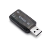 Tarjeta de sonido USB externa 5.1 canales 3D ⋆ Adaptador con micrófono y auriculares para PC Plug and Play ⋆ ENVÍO DESDE ESPAÑA