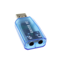 Tarjeta de sonido USB...