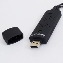 EASYCAP Capturadora de vídeo USB 2.0 ⋆ Adaptador RCA/S-Video a PC ⋆ Conversor VHS a DVD ⋆ Plug and Play ⋆ ENVÍO DESDE ESPAÑA