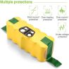 Batería compatible 14,4V 4500 mAh Ni-MH para Irobot Roomba series 500 600 700 800 ⋆ Alta capacidad ⋆ ENVÍO DESDE ESPAÑA