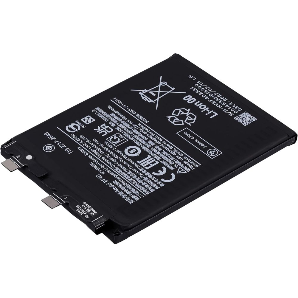Batería compatible Xiaomi 13 Pro BP4D ⋆ 4700 mAh Li-ion Polymer 4.48V ⋆ Repuesto alta capacidad ⋆ ENVÍO DESDE ESPAÑA