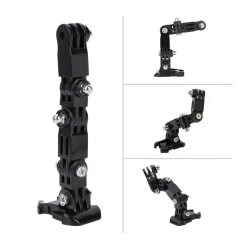 Kit accesorios para GoPro y cámaras deportivas ⋆ Soporte casco giro 4 direcciones ⋆ Compatible SJCAM DJI YI ⋆ ENVÍO ESPAÑA