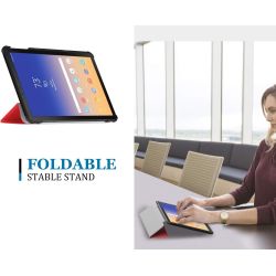 Funda roja compatible Samsung Galaxy Tab S4 10.5 SM-T830 ⋆ Cierre magnético y función reposo ⋆ ENVÍO DESDE ESPAÑA