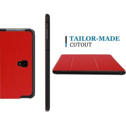 Funda roja compatible Samsung Galaxy Tab S4 10.5 SM-T830 ⋆ Cierre magnético y función reposo ⋆ ENVÍO DESDE ESPAÑA