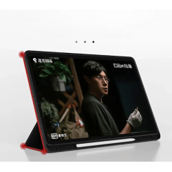 Funda negra compatible Samsung Tab S7 Plus / S7 FE / S8 Plus ⋆ Smart cover con soporte lápiz ⋆ ENVÍO DESDE ESPAÑA