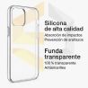 Funda de silicona transparente compatible con LG G7 ⋆ Protección flexible y ligera ⋆ ENVÍO DESDE ESPAÑA