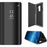 Funda compatible con SAMSUNG Galaxy S10 Clear View ⋆ Tapa translúcida y soporte ⋆ Color negro ⋆ ENVÍO DESDE ESPAÑA