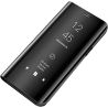 Funda compatible con SAMSUNG Galaxy S10 Clear View ⋆ Tapa translúcida y soporte ⋆ Color negro ⋆ ENVÍO DESDE ESPAÑA