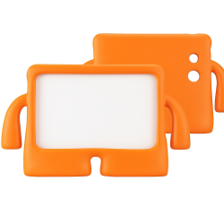Funda infantil con asas verde para iPad Air 1 / Air 2 / Pro 9.7 / 9.7" 2017 ⋆ Silicona resistente ⋆ NO universal
