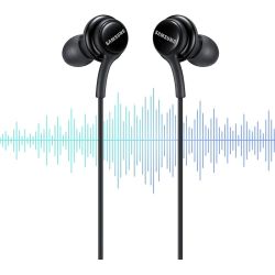 Auriculares AKG Samsung EO-IG955 negros ⋆ Conector jack 3.5mm ⋆ Manos libres con micro ⋆ Con gomas extra ⋆ Envío desde España