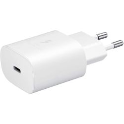 Cargador compatible USB-C 25W TA800 ⋆ Blanco ⋆ Carga rápida y eficiente para USB-C, ideal para Samsung Xiaomi etc...