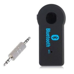 Adaptador receptor de audio BLUETOOTH ⋆ Para coche y jack 3.5 mm AUX ⋆ Manos libres ⋆ Incluye cable ⋆ Universal
