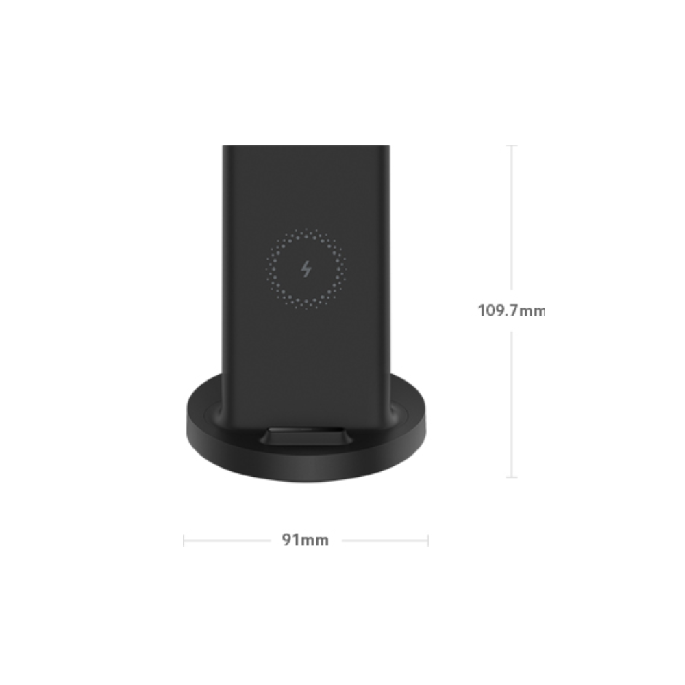 XIAOMI Mi 20W Wireless Charging Stand ⋆ Cargador inalámbrico rápido ⋆ Modelo WPC02ZM ⋆ USB-C ⋆ ENVÍO DESDE ESPAÑA