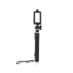 BLUE STAR Palo selfie extensible 75 cm ⋆ Monopod con jack 3.5 mm ⋆ Compatible con móviles 6.5-8.5 cm y cámaras deportivas