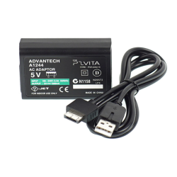 Cargador de red para Sony PS Vita 1000 ⋆ Entrada 100V-240V ⋆ Salida 5V 1500mA ⋆ Fuente alimentación ⋆ ENVÍO DESDE ESPAÑA