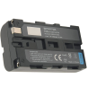 Batería compatible NP-F330 / F530 / F570 / F550 para Sony DCR-TRU47E / MVC-FD81 * Capacidad 2000mAh * Alta duración