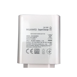 HUAWEI Cargador original HW-100400 USB SuperCharge 40W ⋆ Blanco ⋆ Carga rápida para móviles Huawei ⋆ ENVÍO DESDE ESPAÑA