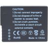 Batería compatible DMW-BLC12 para Panasonic Lumix DMC-GH2 / GH2H / GH2K / GH2S * Capacidad 1100mAh * Rendimiento fiable