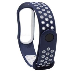 Correa compatible con XIAOMI MI BAND 5 / 6 / AMAZFIT BAND 5 ⋆ SPORT rosa claro y verde turquesa Silicona ⋆ Envío desde España