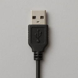 Cable USB macho a MICRO USB macho ⋆ Carga y transferencia de datos ⋆ 2 m color negro ⋆ Envío desde España