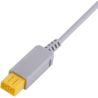 Cargador adaptador de corriente compatible con WII U * Salida DC 15V 5A * Entrada 100V-245V