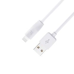 Cable USB a Lightning HOCO X1 ⋆ 2m ⋆ 2 metros ⋆ Carga rápida 2.1A ⋆ Blanco ⋆ Envío desde España