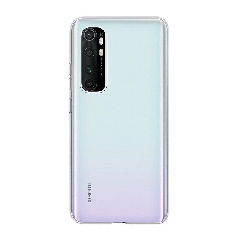 Funda compatible con XIAOMI MI NOTE 10 LITE * Silicona transparente flexible * Protección eficaz
