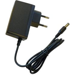 Cargador alimentador 5V 2A ⋆ Jack 5.5 × 2.5 mm ⋆ Adaptador corriente usos múltiples ⋆ Negro ⋆ Envío desde España