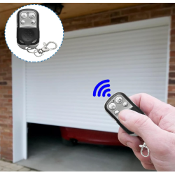 Mando universal para puerta de garaje 433,92 MHz ⋆ 4 botones ⋆ Compatible chips fijos y rolling-code ⋆ Envío desde España