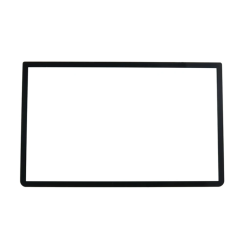Cristal frontal compatible con Nintendo New 3DS ⋆ Repuesto pantalla ⋆ Color negro