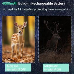 Binoculares de visión nocturna infrarrojos digitales ⋆ Alcance 300 m ⋆ Pantalla LCD 3.0" ⋆ 32 GB