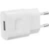 HUAWEI Cargador adaptador de red USB * Modelo HW-050100E01 * Blanco 1A * Original