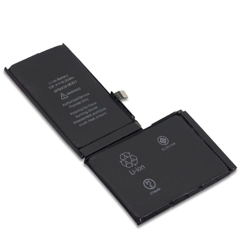Batería compatible con IPHONE XS MAX * Válida para todos los APN * Capacidad 1200 mAh