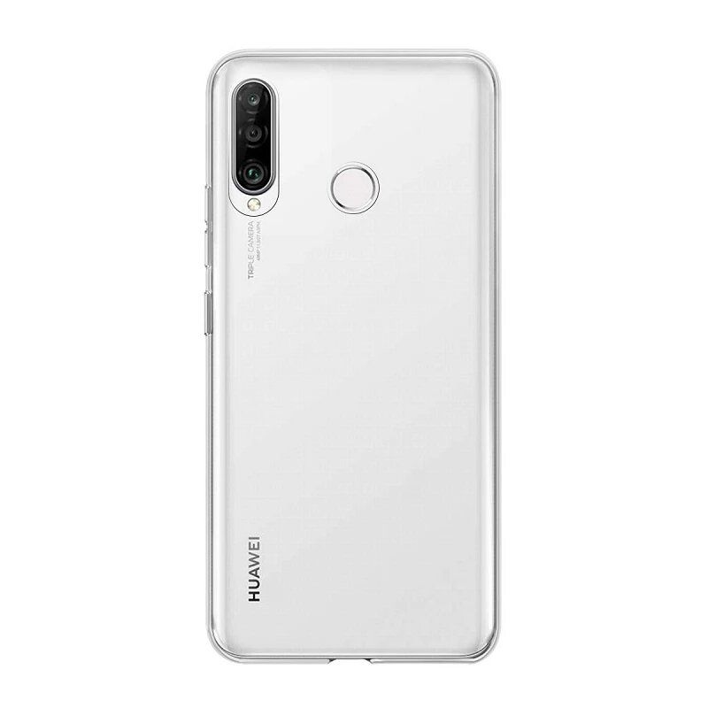 Funda compatible con HUAWEI P30 LITE Silicona transparente flexible