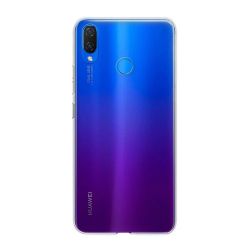 Funda compatible con HUAWEI P SMART Plus 2019 Silicona transparente flexible