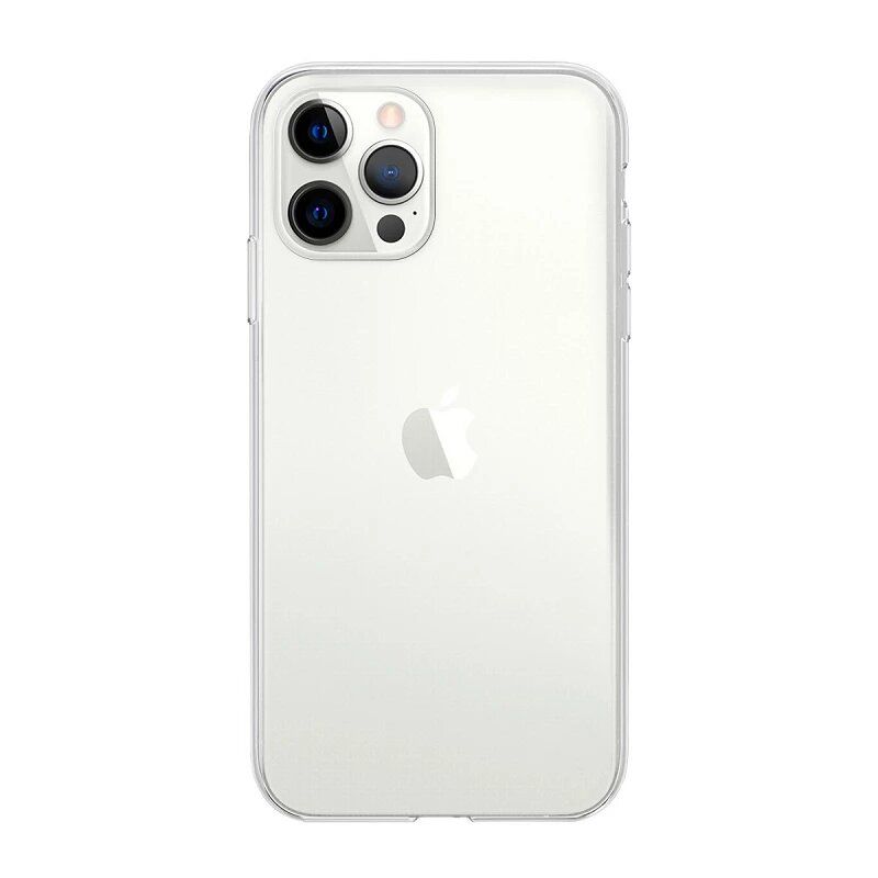 Funda compatible con IPHONE 12 PRO MAX * Silicona transparente flexible * Ajuste preciso