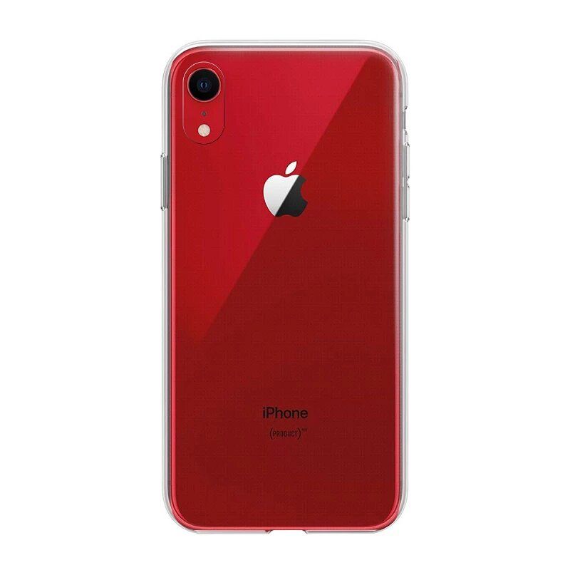 Funda compatible con IPHONE XR * Silicona transparente flexible 2.0mm * Protección resistente