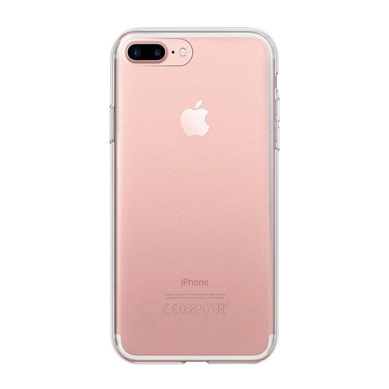 Funda compatible con IPHONE 7 PLUS / 8 PLUS Silicona transparente flexible