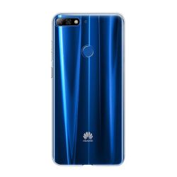Funda compatible con HUAWEI Y7 2018 / HONOR 7C * Silicona transparente flexible * Protección completa