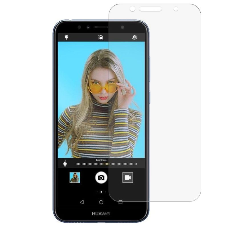 Protector de pantalla compatible con HUAWEI Y6 2018 / HONOR 7A * Cristal templado plano 9H * Alta dureza