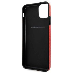 COOL Funda compatible con IPHONE 11 PRO MAX Licencia Ferrari Hard Rojo