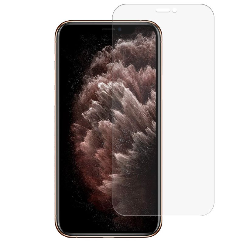 Protector de pantalla compatible con IPHONE X / XS / 11 PRO Cristal templado plano dureza 9H