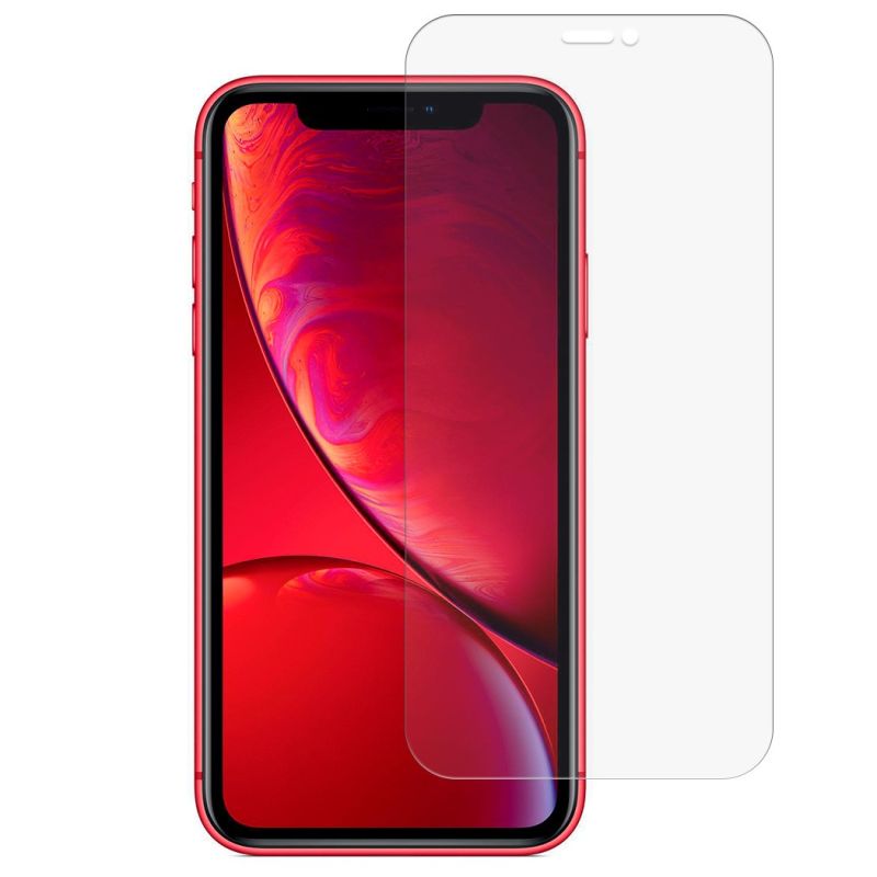 Protector de pantalla compatible con IPHONE XR / 11 * Cristal templado plano 9H * Protección duradera