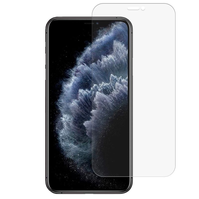 Protector de pantalla compatible con IPHONE 11 PRO MAX y XS MAX Cristal templado plano dureza 9H